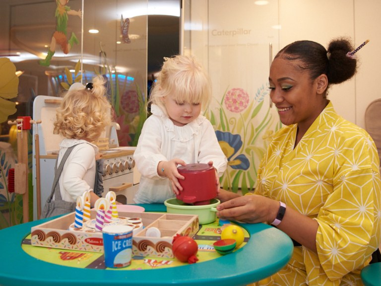 The children's club at Cloud Twelve, Notting Hill